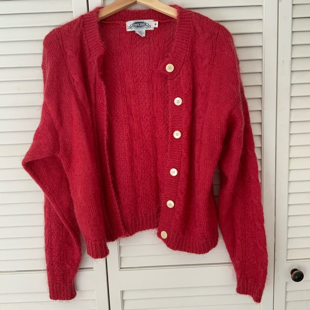 COPY - Vintage Mohair Wool Smythe & co. sweater!!